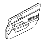 7221A356XH - : Door Trim Panel for Mitsubishi: Galant Image