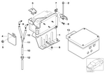 61217577620 - Vehicle Electrical System: Mounting Screw for BMW Image