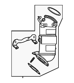 12718564 - : Part# 12718564 F (S)Converter for Cadillac: CT4, CT5 Image