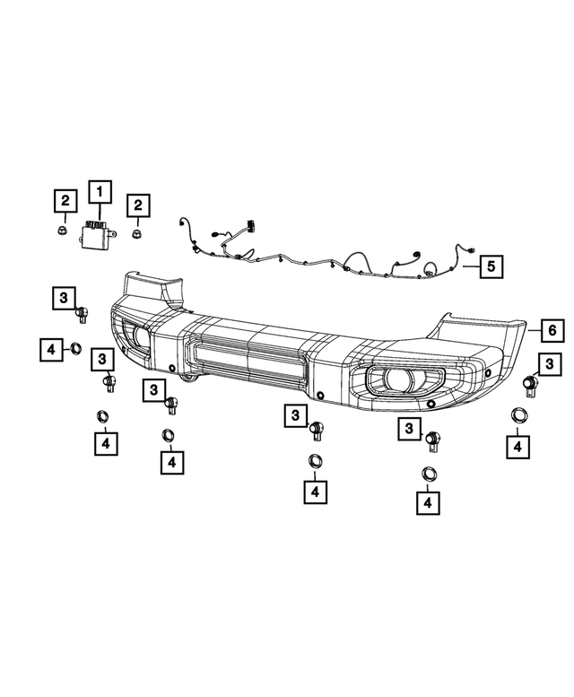4672768AE - Electrical: Parking Assist Module for Mopar Image