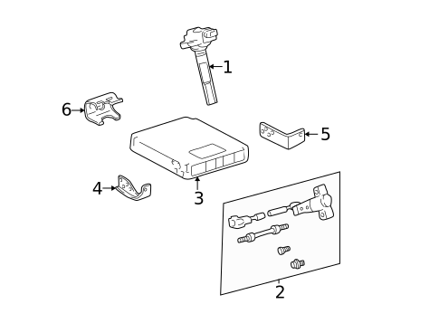 Powertrain Control for 2004 Toyota Tundra #0