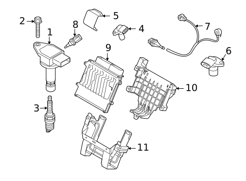 Sensors for 2008 Volvo S80 #0