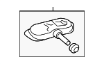 4260730060 - Electrical: Tire Pressure Monitoring System (TPMS) Sensor for Lexus: ES300h, ES350, GS F, GS Turbo, GS200t, GS300, GS350, GS450h, GX460, IS200t, IS250, IS300, IS350, LS460, LS600h, NX200t, NX300, NX300h, RC F, RC Turbo, RC200t, RC300, RC350 Image