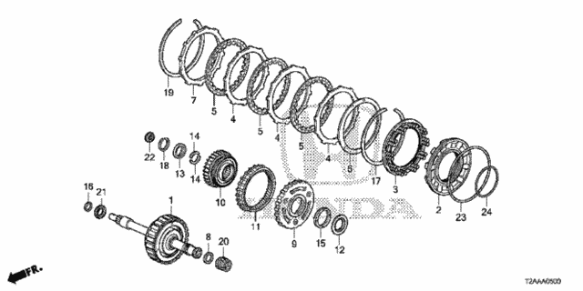 AT Forward Clutch (L4) for 2017 Honda Accord #0