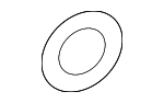 90012300530 - Engine: Water Inlet Pipe O-Ring for Porsche Image