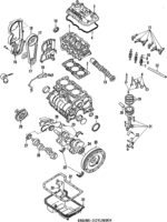 13202KA191 - : Exhaust Valve for Subaru: Justy Image