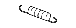 9008050175 - Body: Lock Assembly Tension Spring for Toyota Image image