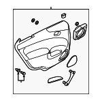 5435920 - : Door Trim Panel for Saab: 9-5 Image