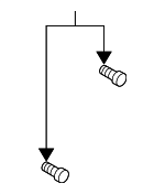 92151601 - Body: Pull Handle Screw for Saab Image