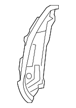 81560SNAA01 - Electrical: Ft Seat Air Bag Holder for Honda: Civic, CR-V Image