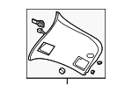 77820SNAA31ZC - Electrical: Passenger Air Bag for Honda: Civic Image