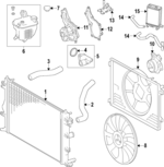 1657118060 - Cooling System: Upper Hose for Toyota Image