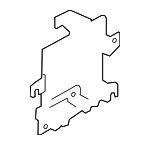 LR045320 - : 2013-2017 Land-Rover Tuner Mount Bracket for Land Rover: Range Rover, Range Rover Sport Image