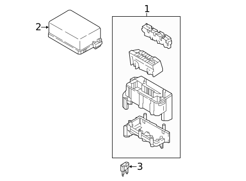 Fuse & Relay for 2018 Nissan Kicks #0