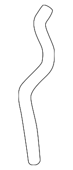 K2AA32688B - Steering: Suction Hose for Kia: Spectra Image