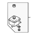 K2A23269XB - Steering: Reservoir Assembly for Kia: Sephia, Spectra Image