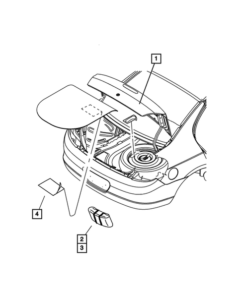 Trunk for 2003 Dodge Neon #0