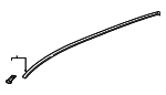 74309TJBA02 - : Roof Molding for Acura Image