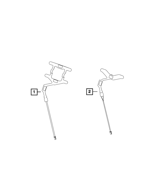 68242498AA - Electrical: Seat Belt Reminder Sensor for Dodge: Durango | Jeep: Grand Cherokee, Grand Cherokee WK Image