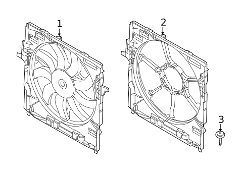 Cooling Fan for 2009 BMW X5 #0