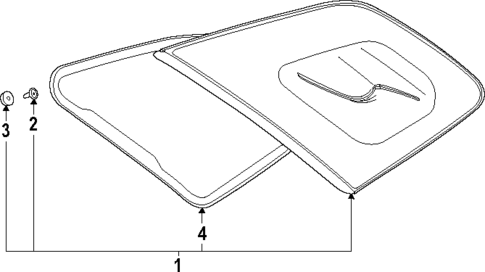 Glass & Hardware for 2024 Honda Prologue #0