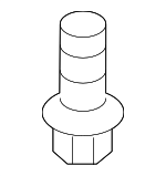 33472517 - Belts &amp; Cooling: Radiator Support Splash Shield Screw for Saab Image