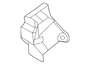PC3Z9906064AA - Body: Lower Striker for Ford Image
