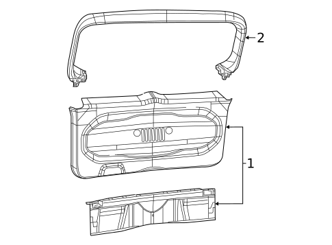 Interior Trim for 2015 Jeep Renegade #0
