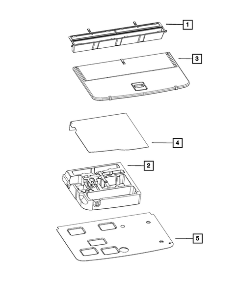 Carpets, Floor Mats, Load Floor, and Silencers for 2014 Fiat 500L #2