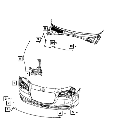 Wiper and Washer System for 2021 Chrysler 300 #4