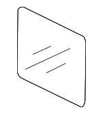 68054707AA - : Side Glass for Jeep: Wrangler, Wrangler JK Image