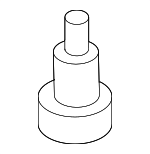 1H0837257 - Body: Cover Pin for Volkswagen: Cabrio, Golf, Jetta Image