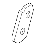 6N0809237 - Body: Striker Plate for Volkswagen: Cabrio, Golf, Jetta Image