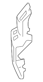 97050555400 - Body: End Support for Porsche: Panamera Image