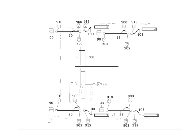 4638206415 - Electrical System: Electric Line for Mercedes-Benz Image image