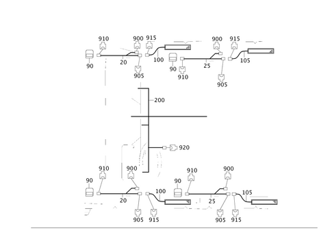 Cable Harness for Exit and Interior Light for 2012 Mercedes-Benz G550 #0