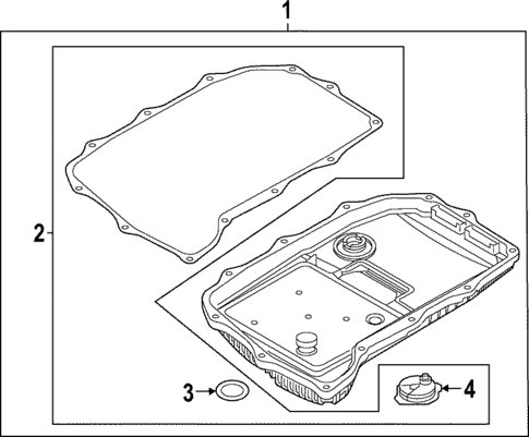 Transaxle Parts for 2021 Audi Q8 #0