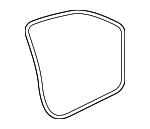 5NN8377025AP - Body: Door Weather-strip for Volkswagen: Tiguan Image