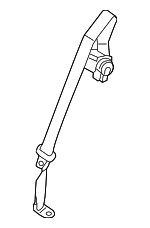 DBYF57790A - Body: Seat Belt Lap And Shoulder Belt for Mazda Image