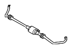 37116781424 - Suspension: Stabilizer Bar for BMW: 528i, 528i xDrive, 530i, 535d, 535d xDrive, 535i, 535i GT, 535i GT xDrive, 535i xDrive, 540i, 550i, 550i GT, 550i GT xDrive, 550i xDrive, 640i, 640i Gran Coupe, 640i xDrive, 640i xDrive Gran Coupe, 650i Gran Coupe, 650i xDrive, 650i xDrive Gran Coupe, 740i, 740Ld xDrive, 740Li, 740Li xDrive, 750i, 750i xDrive, 750Li, 750Li xDrive, 760Li, ActiveHybrid 5, Alpina B6 xDrive Gran Coupe, Alpina B7 xDrive, Alpina B7L xDrive, M5, M6 Gran Coupe Image