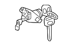 6905502150 - Body: Cylinder &amp; Keys for Toyota Image