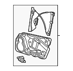 3C1837461L - : Window Regulator for Volkswagen: Passat Image
