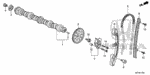 14110RTW000 - Engine: CAMSHAFT for Honda Image