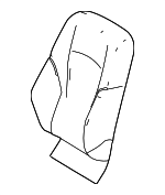 7107335E10E6 - : Seat Back Cover for Toyota Image