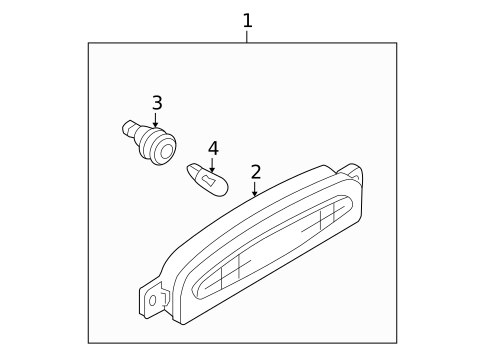 High Mount Lamps for 2004 Mazda 3 #0