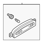 BN8V51580B - : High Mount Lamp for Mazda: 3 Image