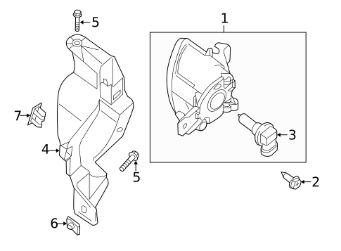 Bulbs - Chassis for 2015 Nissan Pathfinder #1
