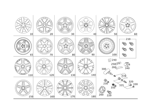 Wheels for 2009 Mercedes-Benz ML 320 #0