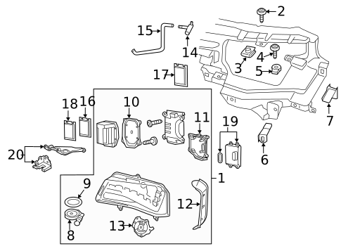 Headlamp Components for 2013 Audi A8 Quattro #0