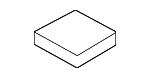 16115A3B061 - Fuel System: Fuel Tank Pad for BMW Image